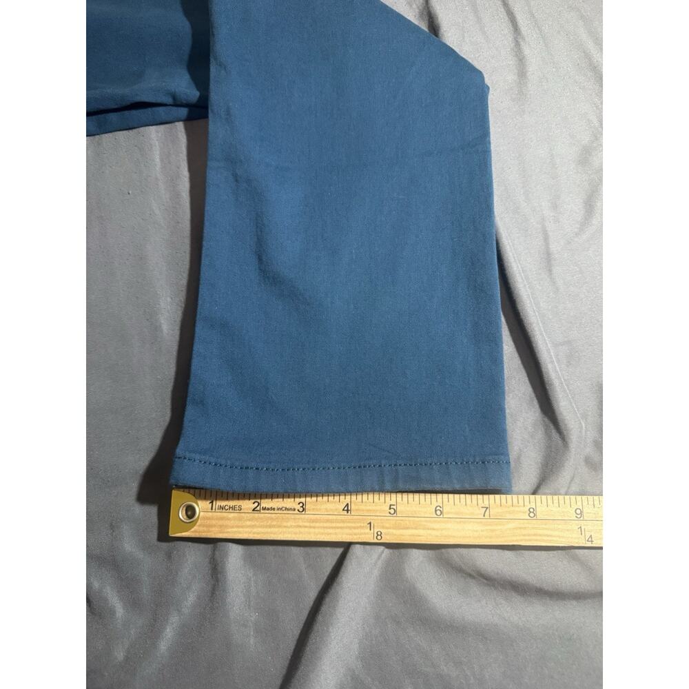 JACHS New York Men’s Straight Fit Casual 5 Pocket Pants 34x29 Dark Teal - Picture 7 of 12